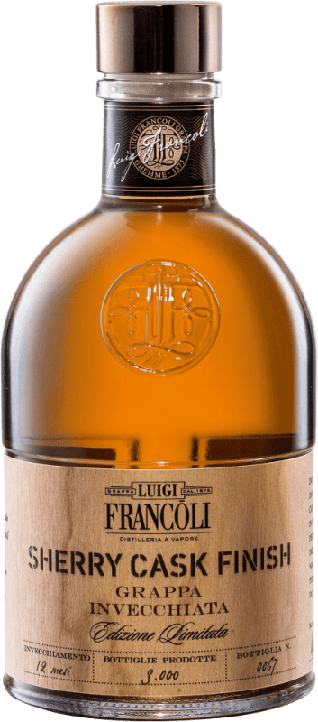 vinello Grappa Sherry Cask Finish 0 5l - Luigi Francoli
