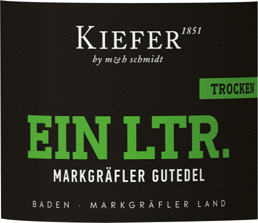 vinello Markgräfler Gutedel trocken 1 0 l - Weingut Kiefer Osterangebot