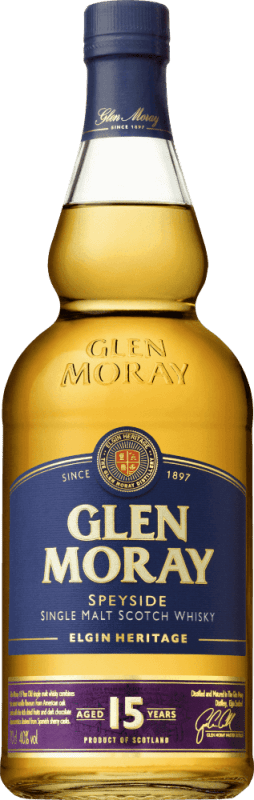 vinello 15 Years Speyside Single Malt - Glen Moray 50% Rabatt mit kostenlosem Versand
