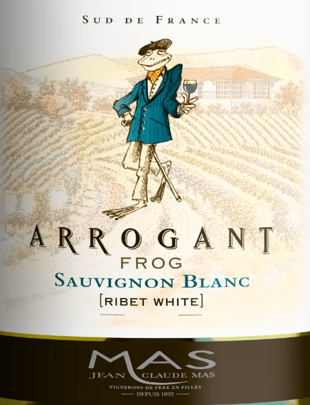 vinello Ribet White Sauvignon Blanc IGP - Arrogant Frog Rabatt