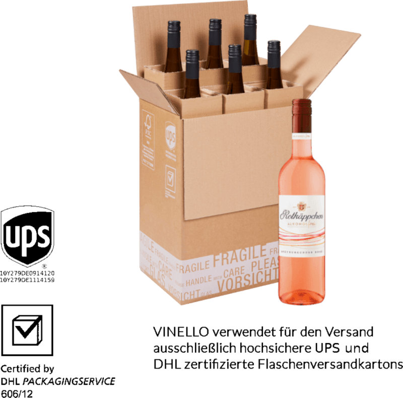 vinello Spätburgunder Rosé alkoholfrei - Rotkäppchen Großer Ausverkauf