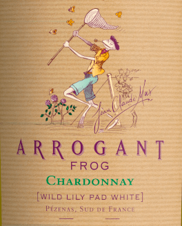 vinello Chardonnay Wild Lily Pad White Organic IGP - Arrogant Frog Vatertagsangebot