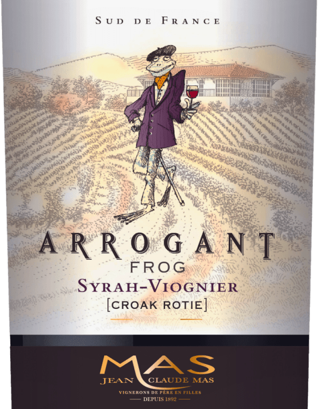 vinello Syrah-Viognier Croak Rotie IGP - Arrogant Frog Lagerräumung