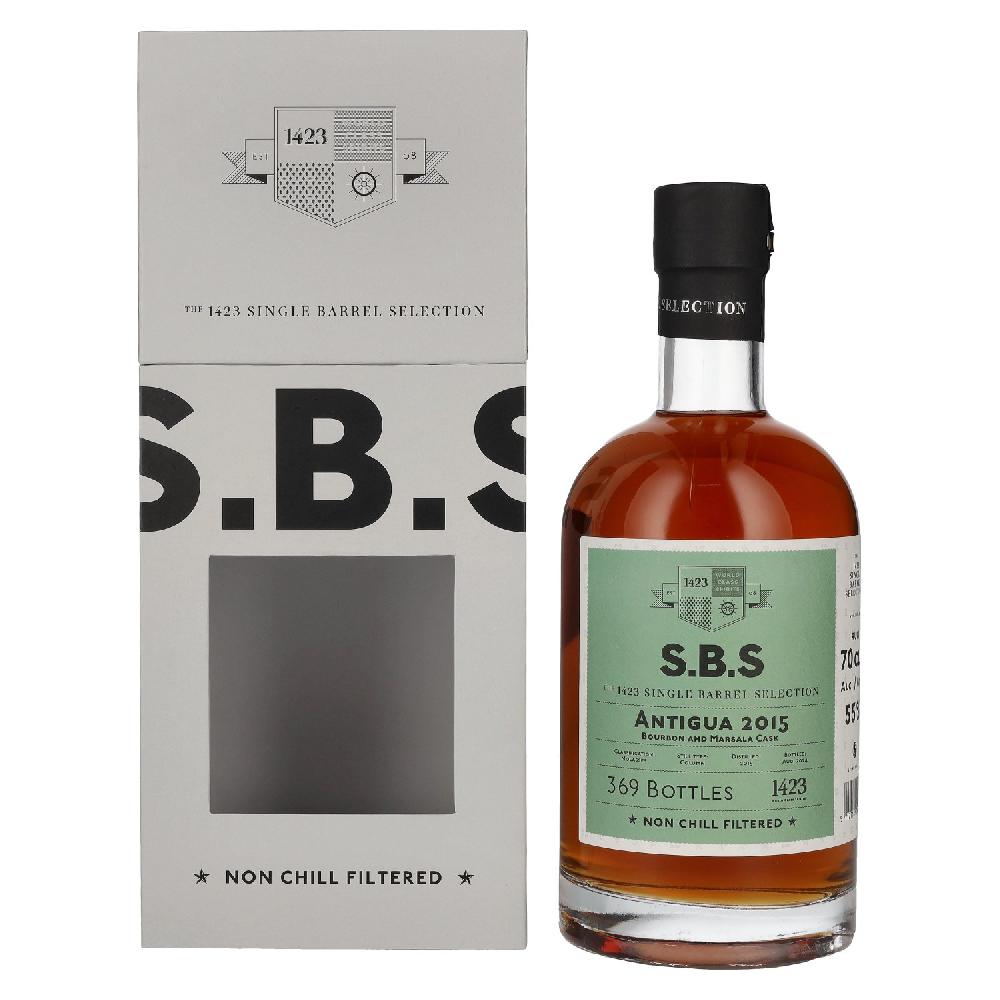 delicando 1423 S.B.S ANTIGUA Bourbon and Marsala Cask 2015 55% Vol. 0 7l in Geschenkbox