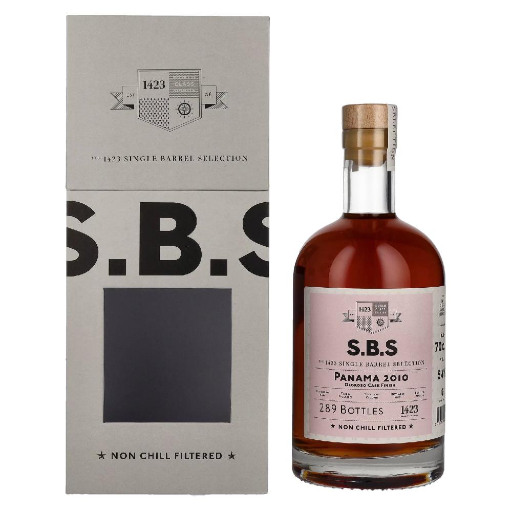 delicando 1423 S.B.S PANAMA Oloroso Cask Finish 2010 54% Vol. 0 7l in Geschenkbox