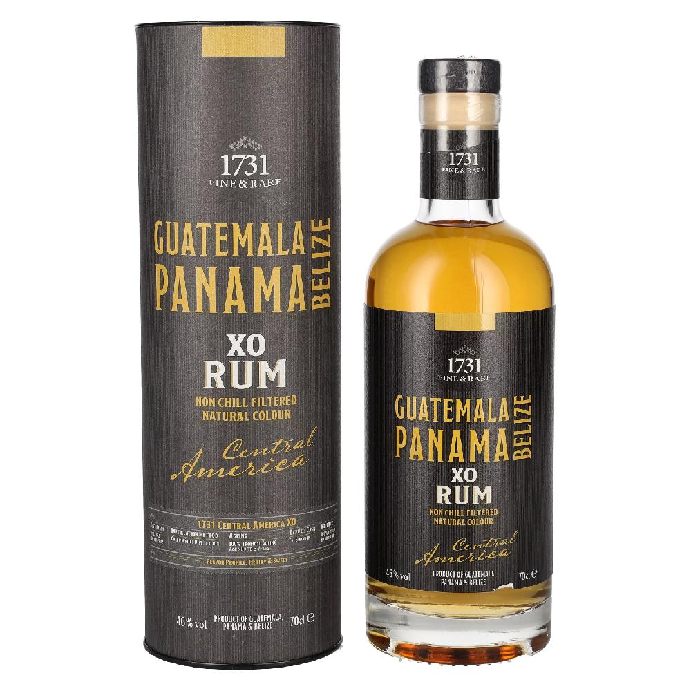 delicando 1731 Fine & Rare GUATEMALA PANAMA BELIZE XO Central America Rum 46% Vol. 0 7l in Geschenkbox