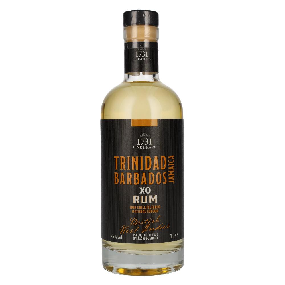 delicando 1731 Fine & Rare TRINIDAD BARBADOS JAMAICA XO Rum 46% Vol. 0 7l