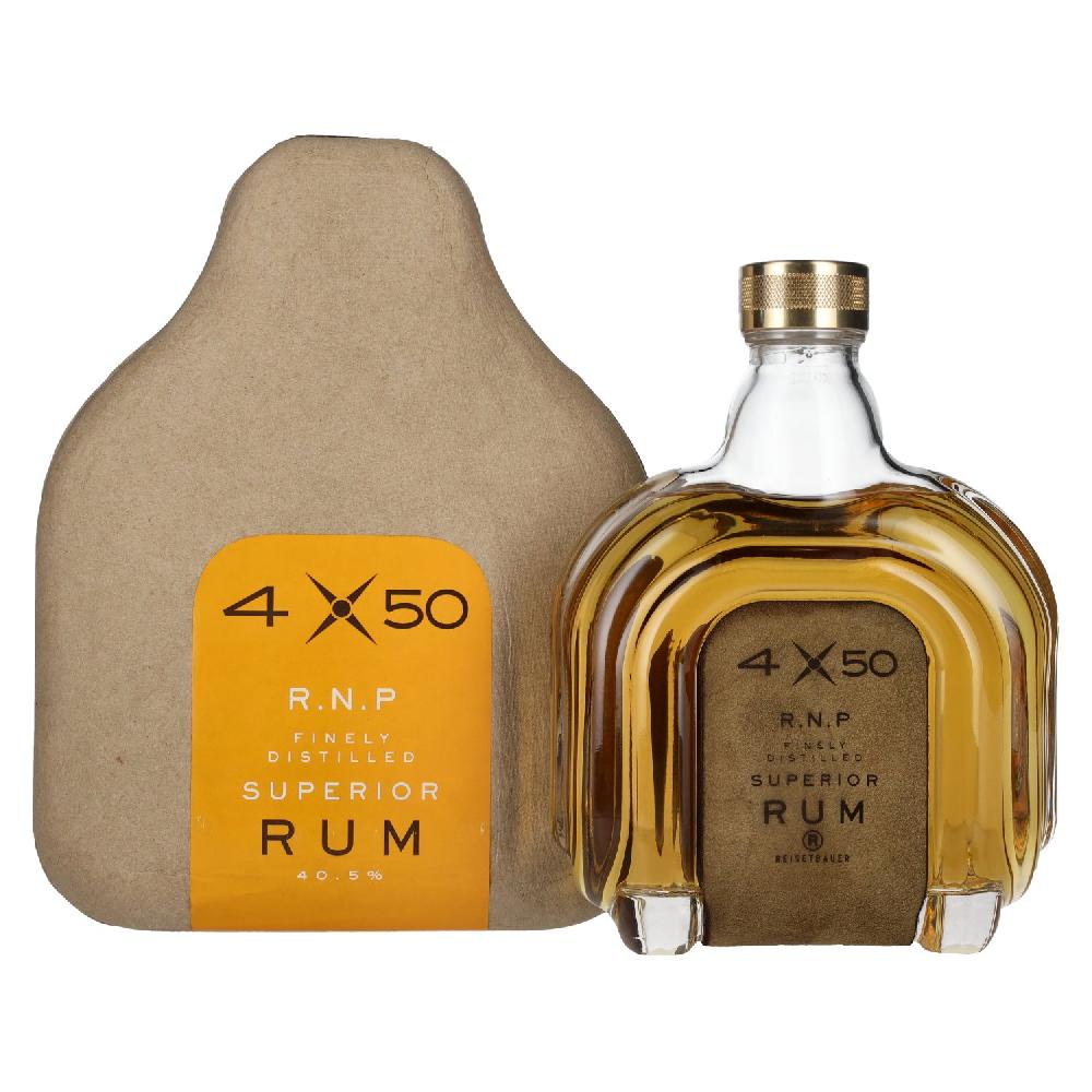 delicando 4X50 R.N.P. Finely Distilled Superior Rum 40 5% Vol. 0 7l in Geschenkbox