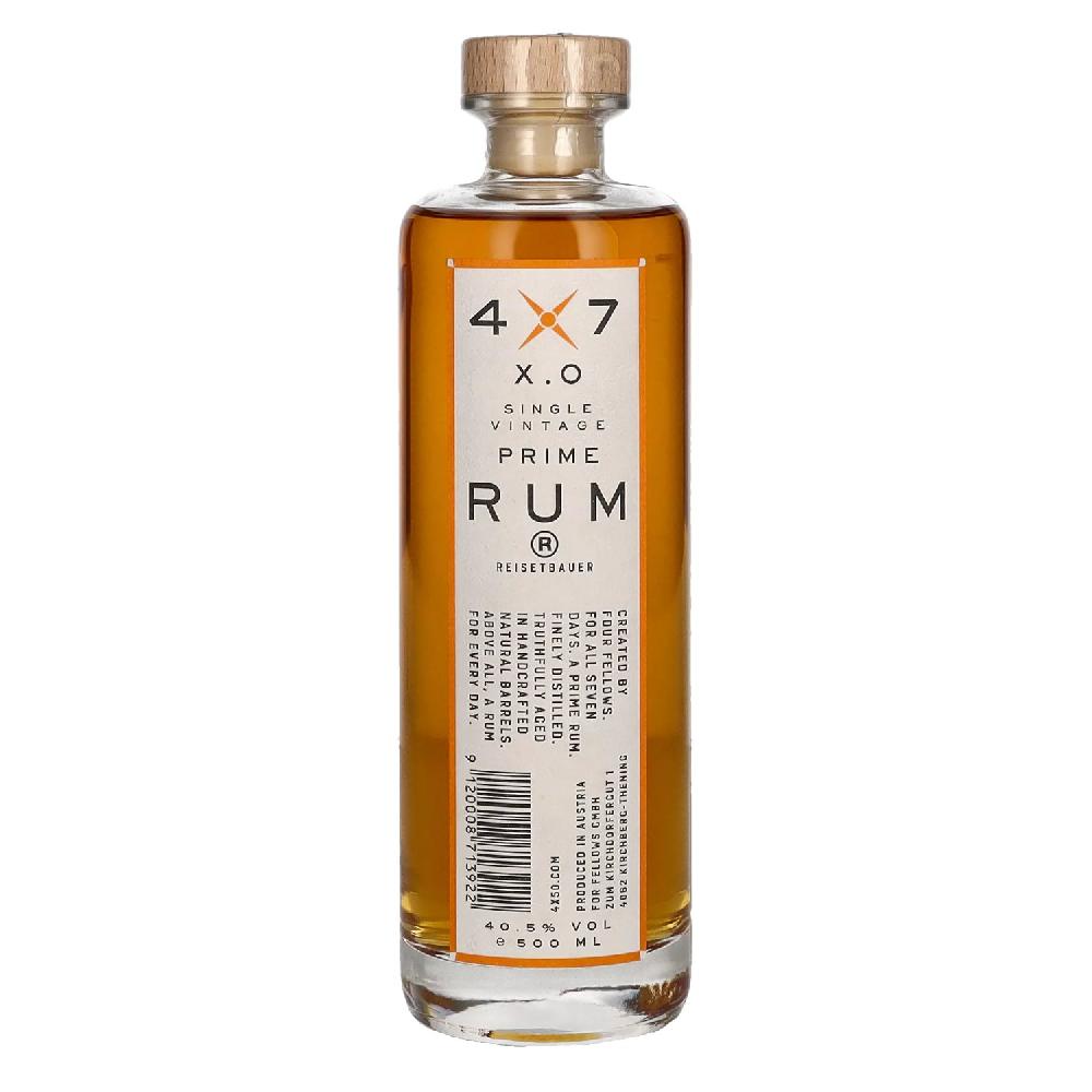 delicando 4X7 X.O Single Vintage Prime Rum 40 5% Vol. 0 5l
