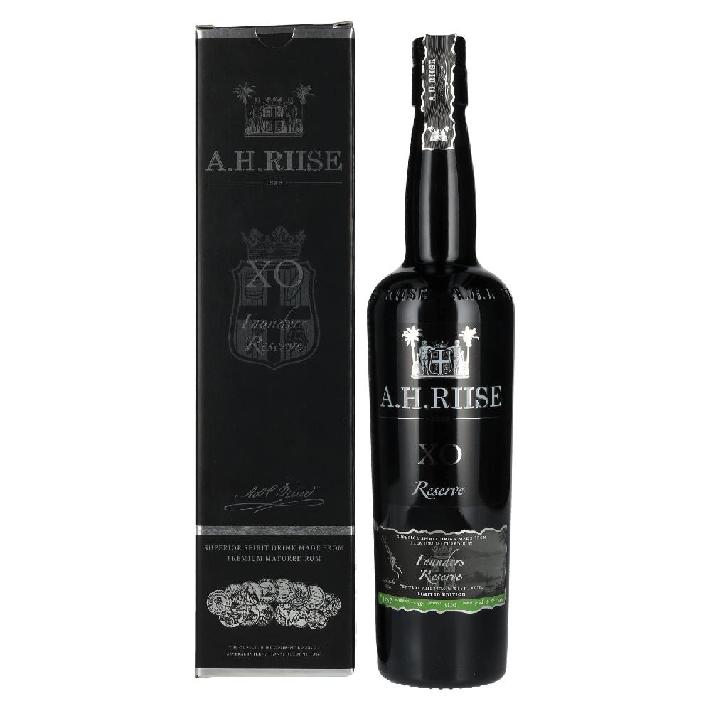 delicando A.H. Riise X.O. FOUNDERS RESERVE Superior Spirit Drink 45 5% Vol. 0 7l in Geschenkbox