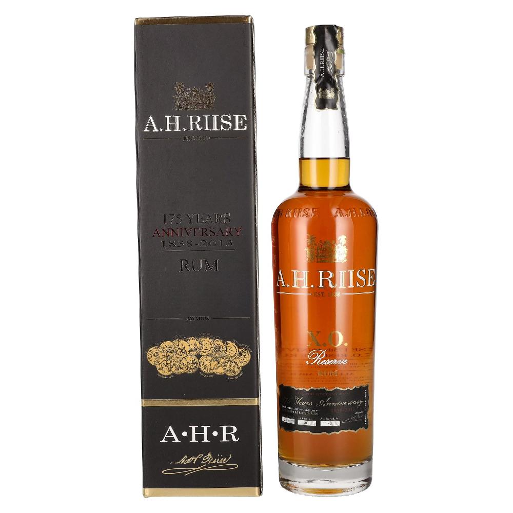 delicando A.H. Riise X.O. Reserve 175 YEARS ANNIVERSARY Rum - Old Edition 42% Vol. 0 7l in Geschenkbox