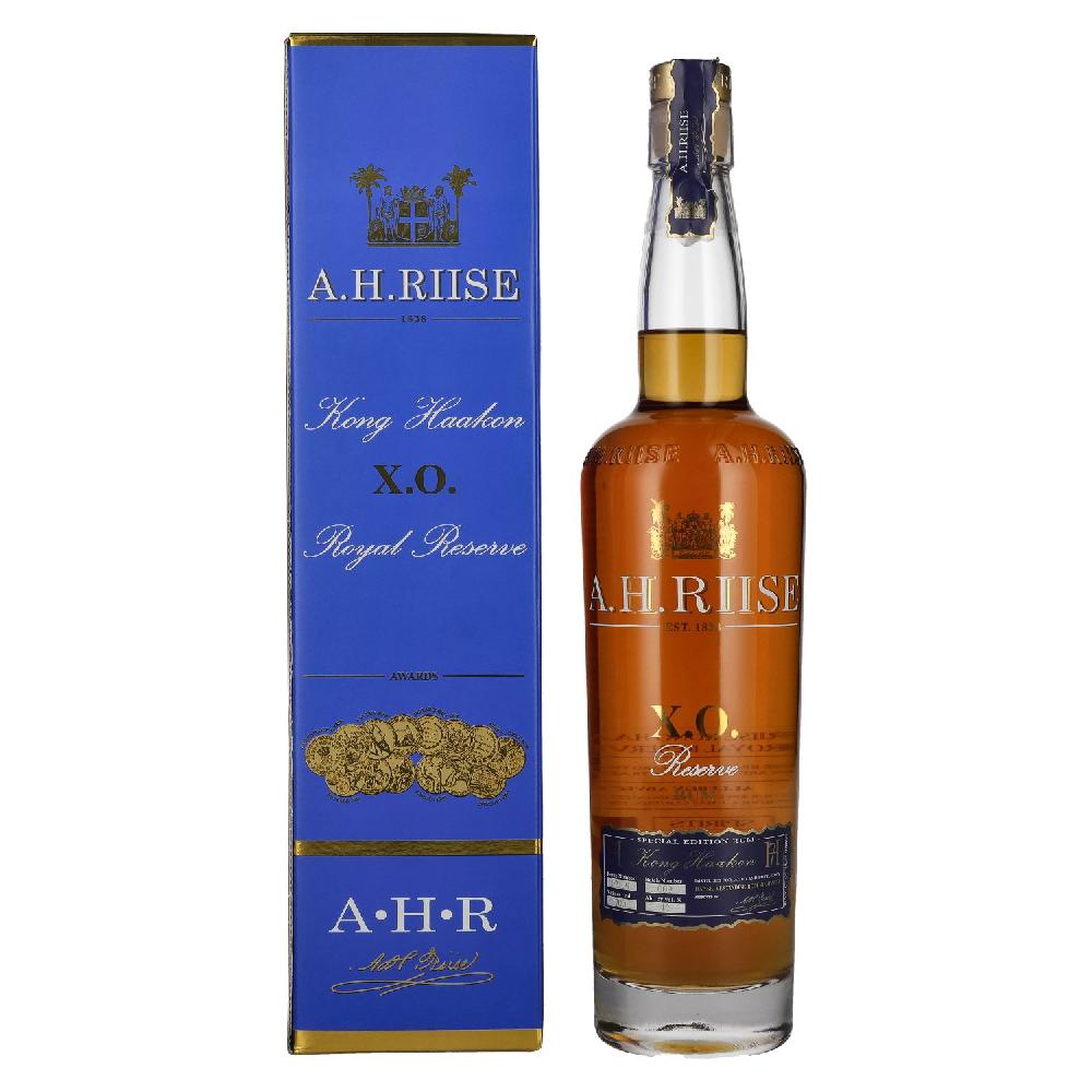 delicando A.H. Riise X.O. Royal Reserve Kong Haakon Rum Limited Edition 42% Vol. 0 7l in Geschenkbox