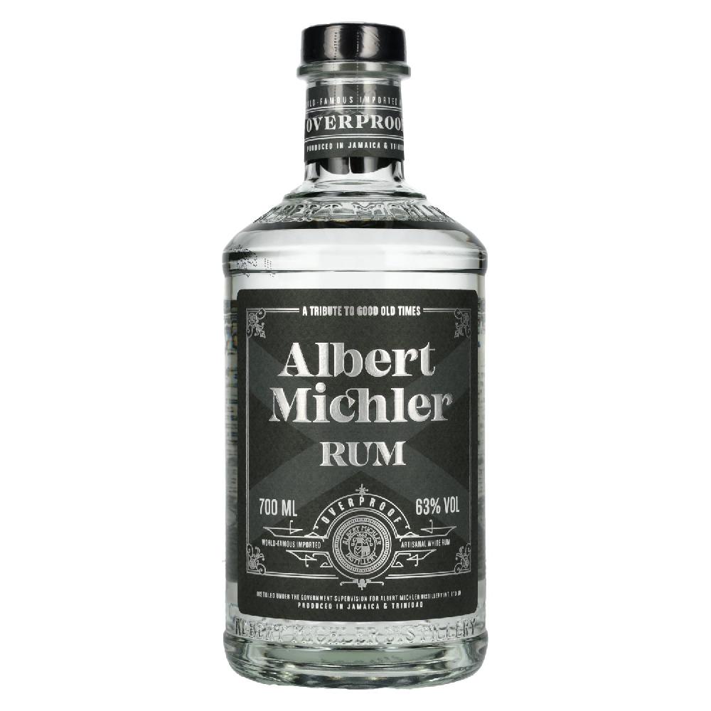 delicando Albert Michler Rum Overproof Artisanal White Rum 63% Vol. 0 7l