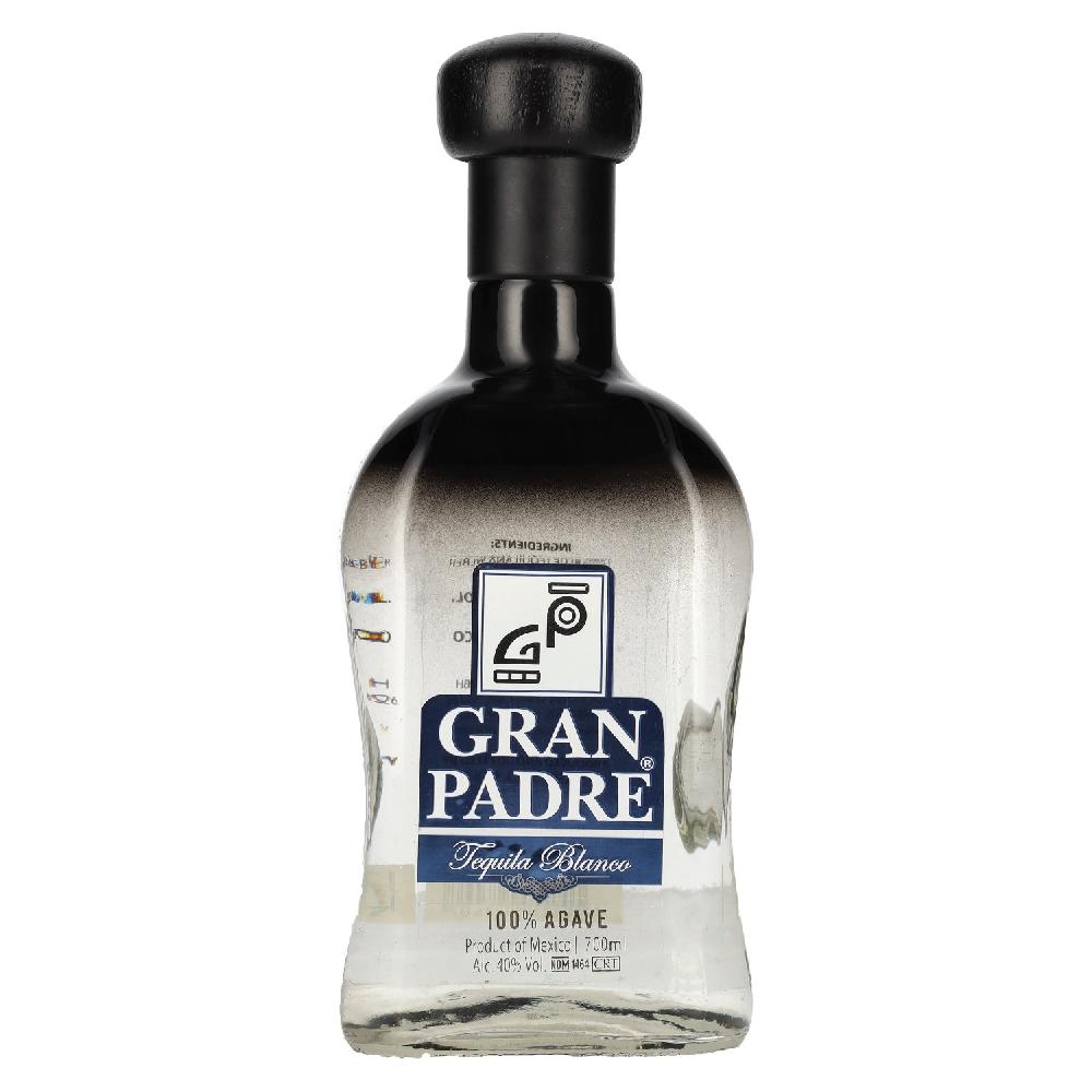 delicando Gran Padre Tequila Blanco 100% Agave 40% Vol. 0 7l