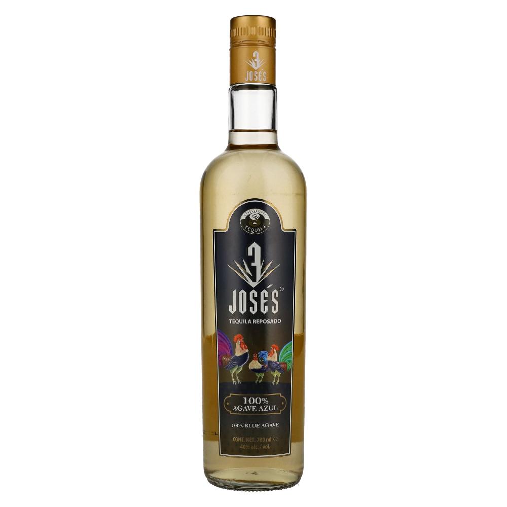 delicando 3 Josés Tequila REPOSADO 100% Agave Azul 40% Vol. 0 7l