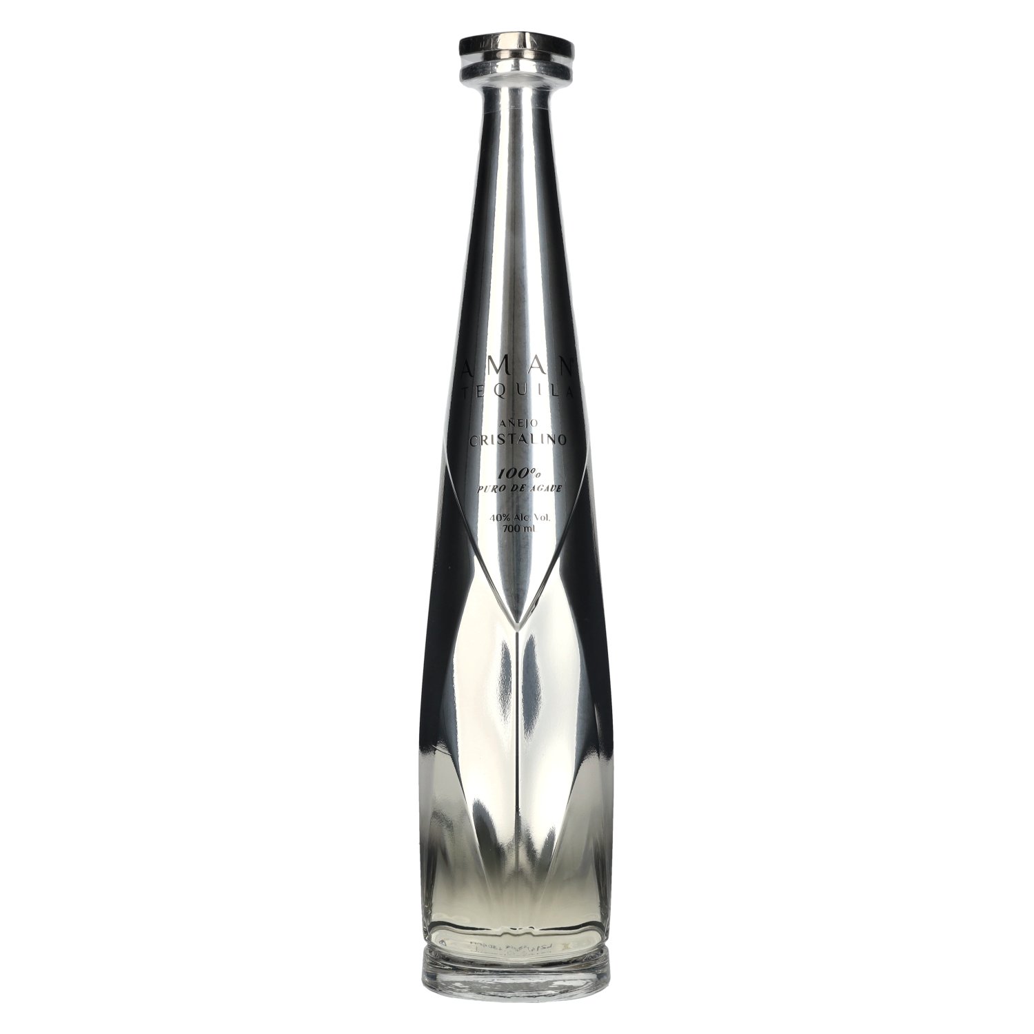 delicando Aman Tequila Añejo Cristalino 100% Puro de Agave 40% Vol. 0 7l