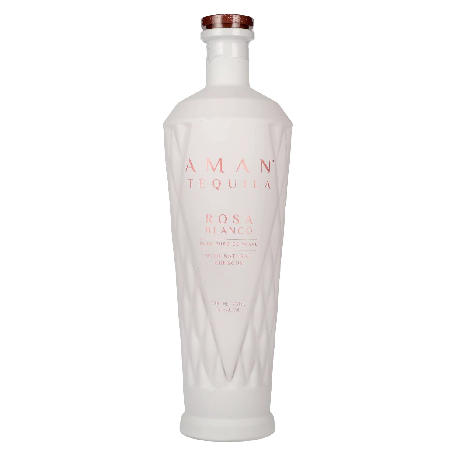 delicando Aman Tequila Rosa Blanco 100% Puro de Agave 40% Vol. 0 7l