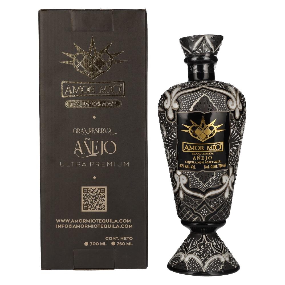 delicando Amor Mío Tequila Gran Reserva Añejo 100% Agave Azul 40% Vol. 0 7l in Geschenkbox