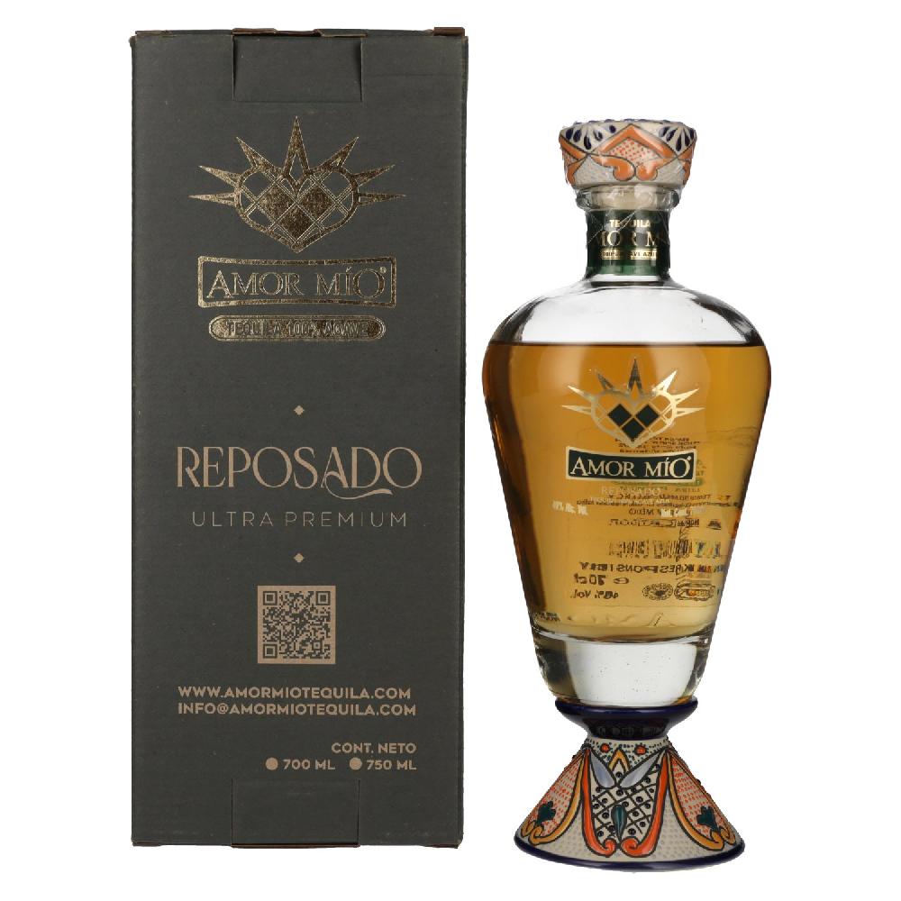 delicando Amor Mío Tequila Reposado 100% Agave Azul 40% Vol. 0 7l in Geschenkbox