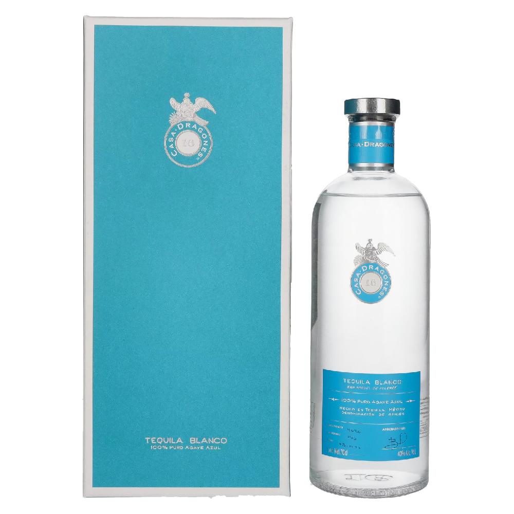 delicando Casa Dragones Tequila BLANCO 100% Puro Agave Azul 40% Vol. 0 7l in Geschenkbox