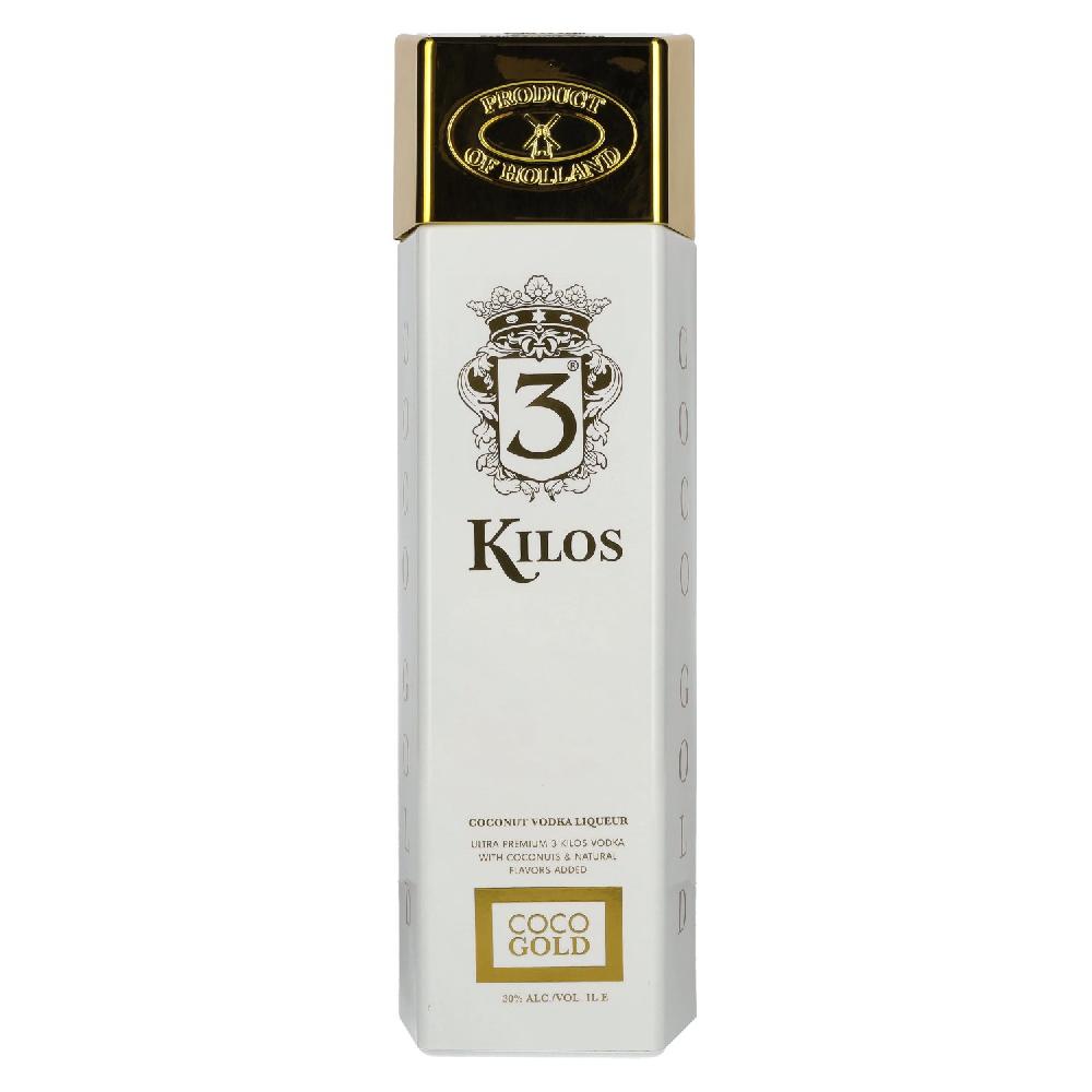 delicando 3 Kilos COCO GOLD Coconut Vodka 30% Vol. 1l - delicando