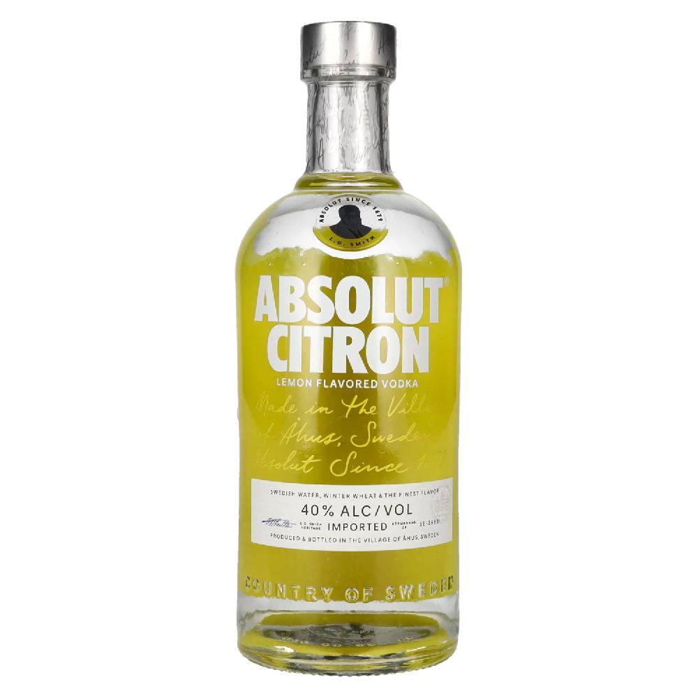 delicando Absolut CITRON Flavored Vodka 40% Vol. 0 7l - delicando
