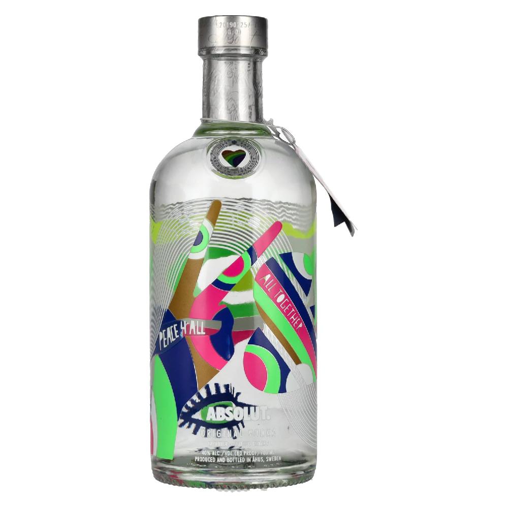 delicando Absolut LIFE BALL Original Vodka Limited Edition 2019 40% Vol. 0 7l