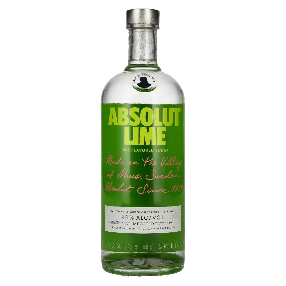 delicando Absolut LIME Flavored Vodka 40% Vol. 1l - delicando
