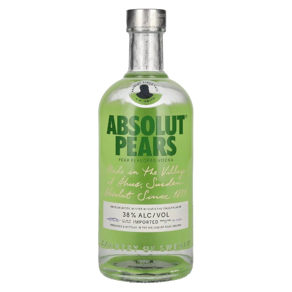 delicando Absolut PEARS Flavored Vodka 38% Vol. 0 7l - delicando