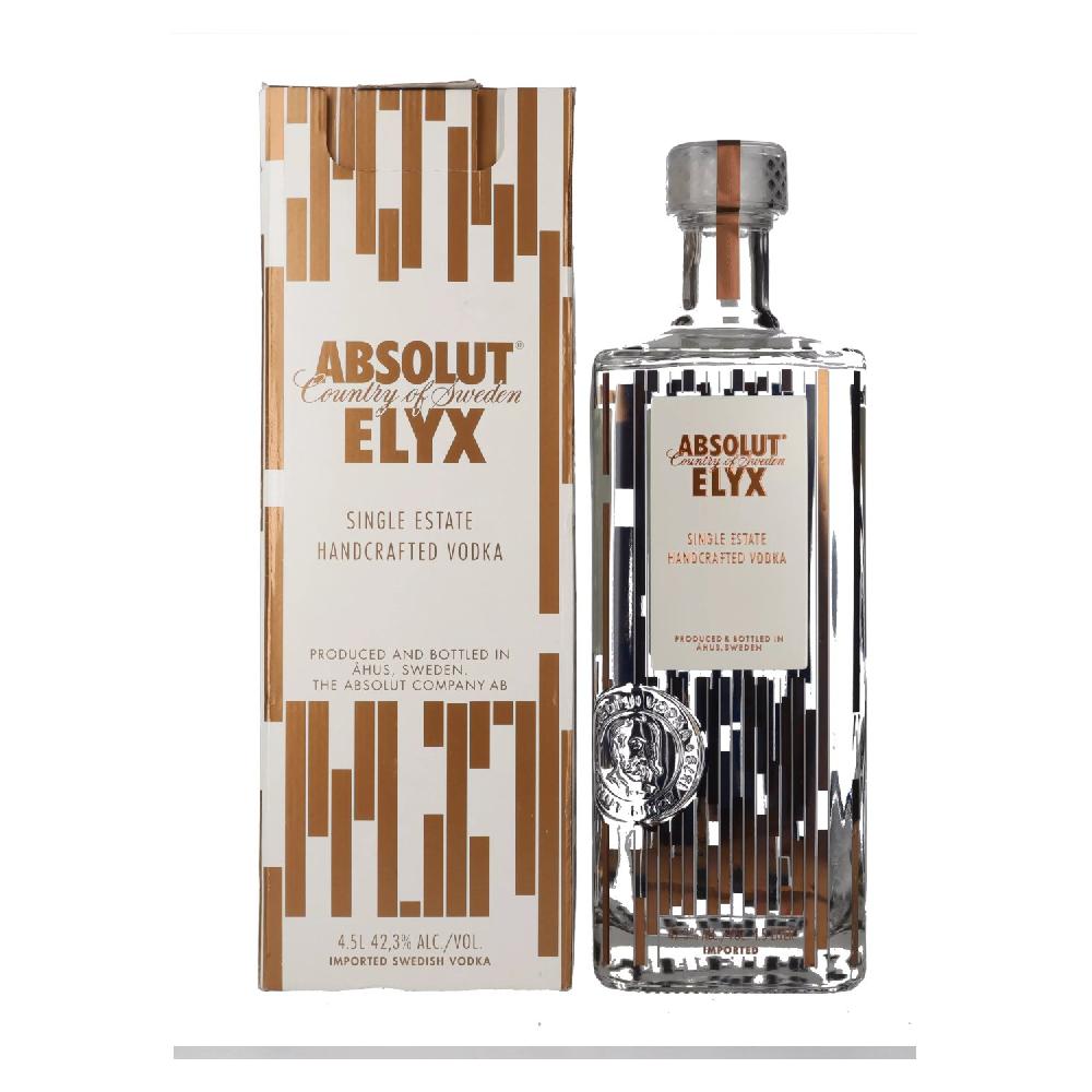 delicando Absolut Vodka ELYX 42 3% Vol. 4 5l in Geschenkbox