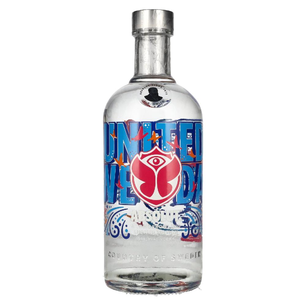 delicando Absolut Vodka TOMORROWLAND Limited Edition 2022 40% Vol. 0 7l