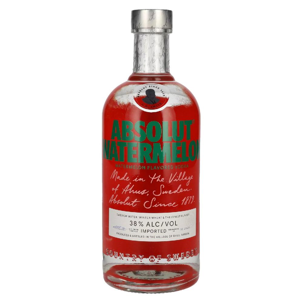 delicando Absolut WATERMELON Flavored Vodka 38% Vol. 0 7l