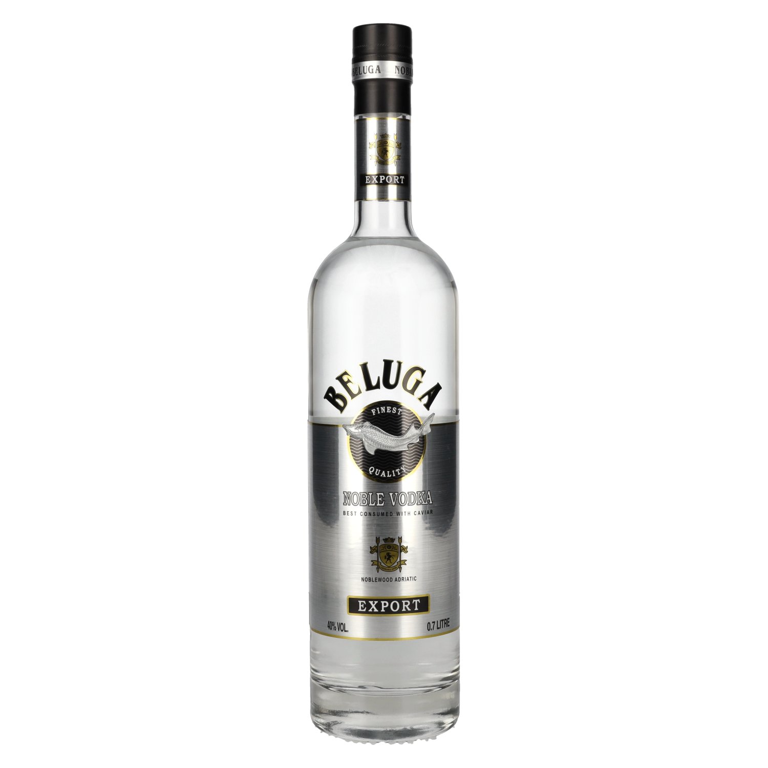 delicando Beluga Noble Vodka EXPORT Montenegro 40% Vol. 0 7l