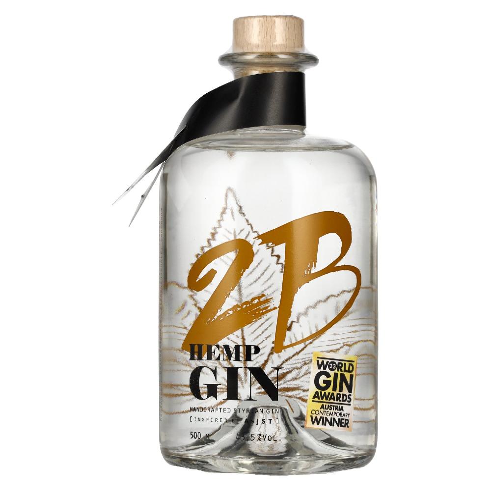 delicando 2B Hemp Styrian Gin 43 5% Vol. 0 5l - delicando