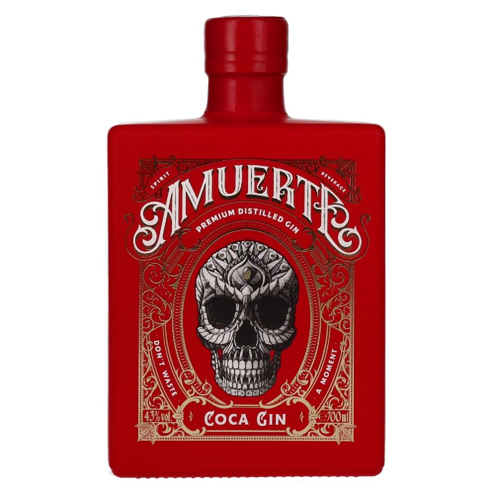 delicando Amuerte COCA GIN - Red Edition 43% Vol. 0 7l
