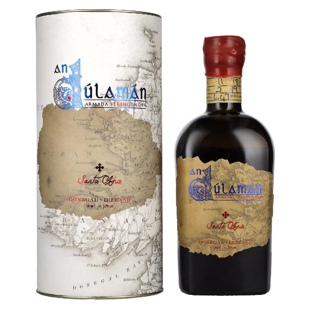 delicando An Dúlamán SANTA ANA Armada Strength Gin 57% Vol. 0 5l in Geschenkbox