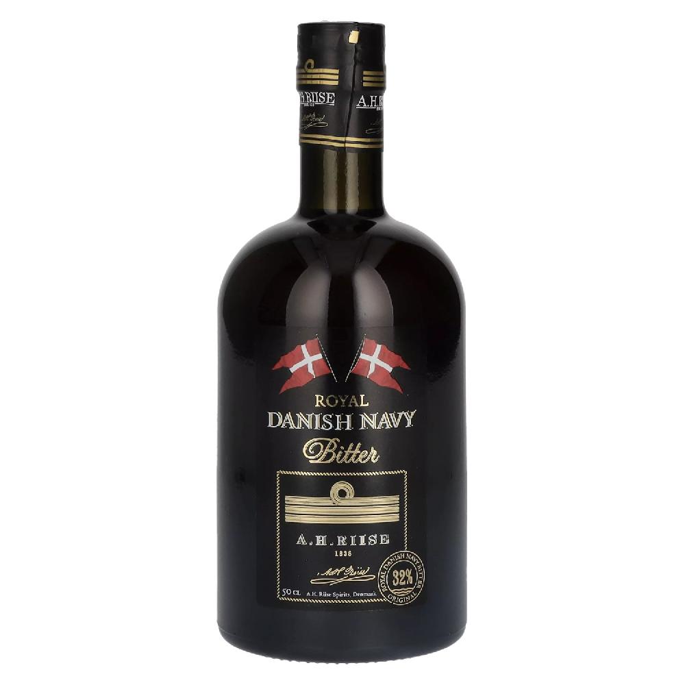 delicando A.H. Riise Royal DANISH NAVY Westindian Bitter 32% Vol. 0 5l