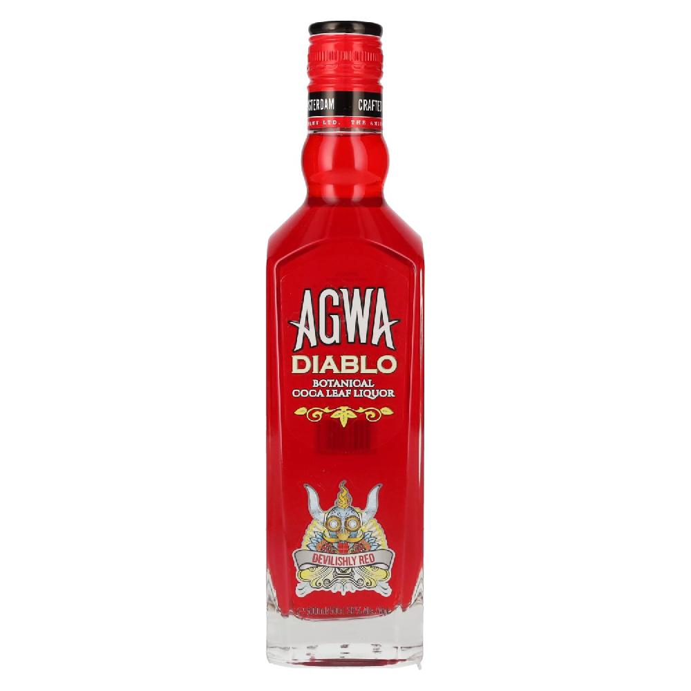 delicando Agwa DIABLO Botanical Coca Leaf Liquor 20% Vol. 0 5l