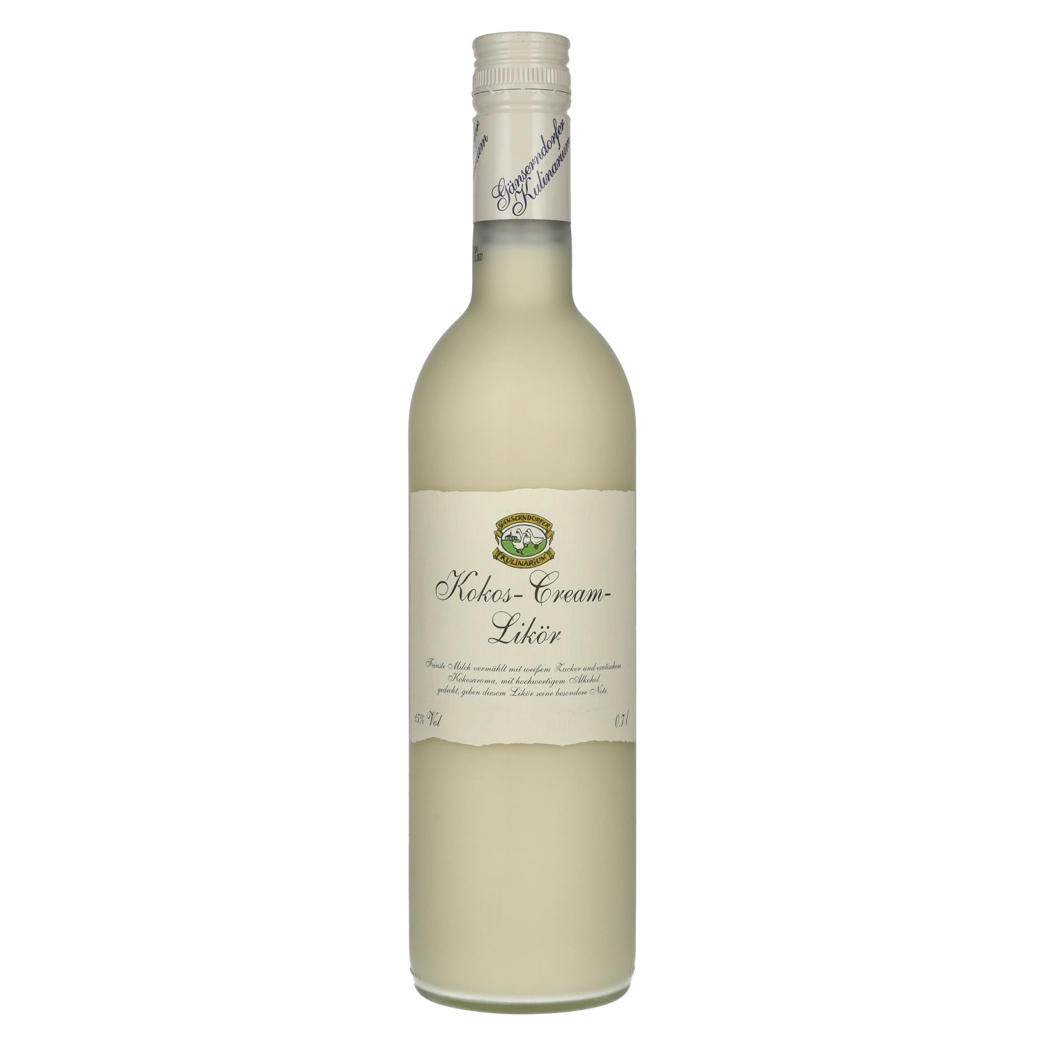 delicando Auersthaler Kokos-Cream-Likör 15% Vol. 0 7l - delicando
