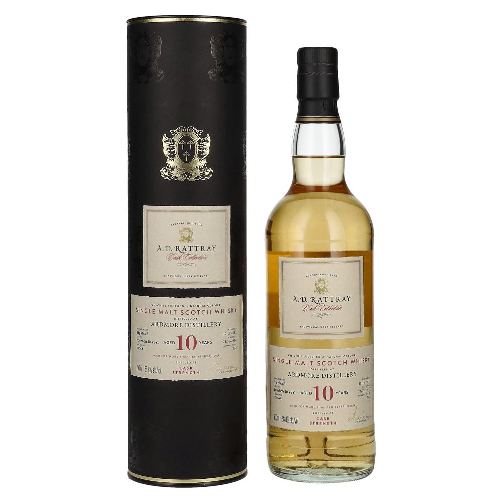 delicando A.D. Rattray 10 Years Old ARDMORE Bourbon Barrel Whisky 2013 58 8% Vol. 0 7l in Geschenkbox