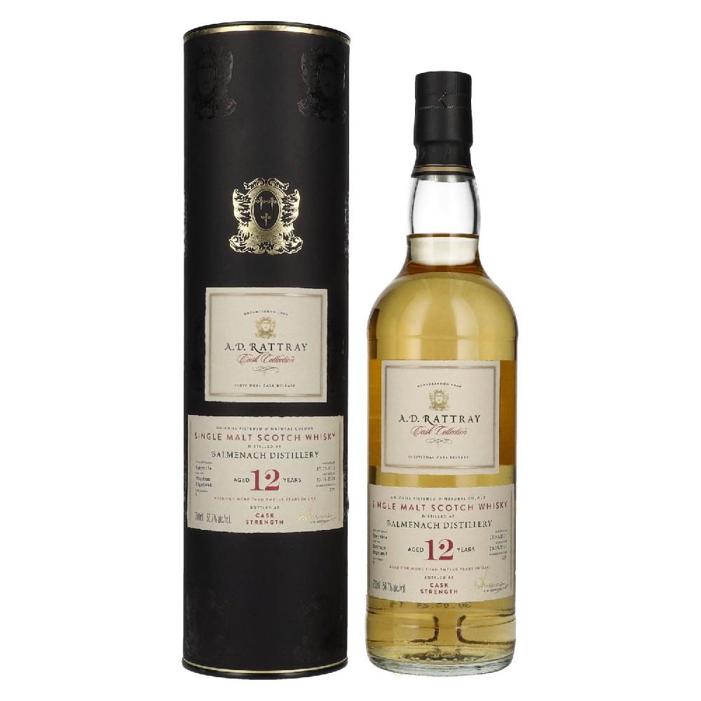 delicando A.D. Rattray 12 Years Old BALMENACH Bourbon Hogshead Whisky 2012 56 7% Vol. 0 7l in Geschenkbox