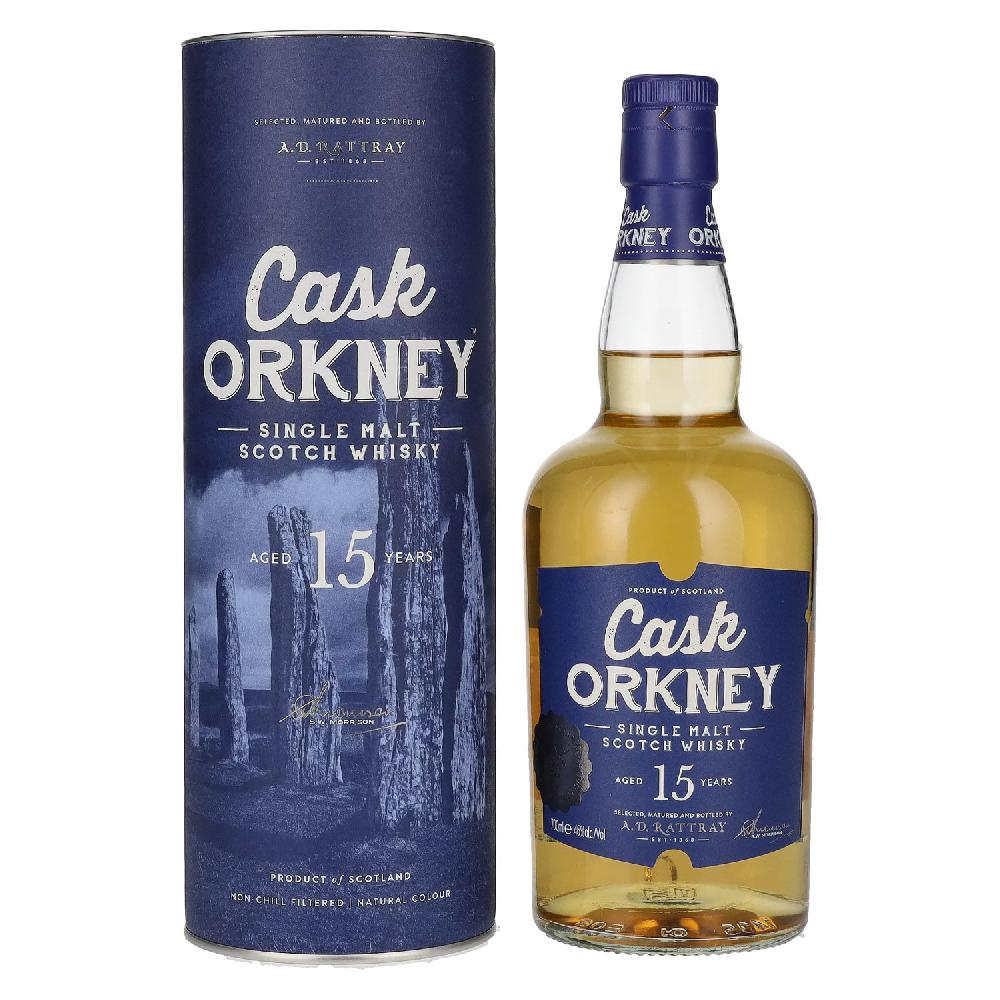 delicando A.D. Rattray Cask ORKNEY 15 Years Old Single Malt 46% Vol. 0 7l in Geschenkbox
