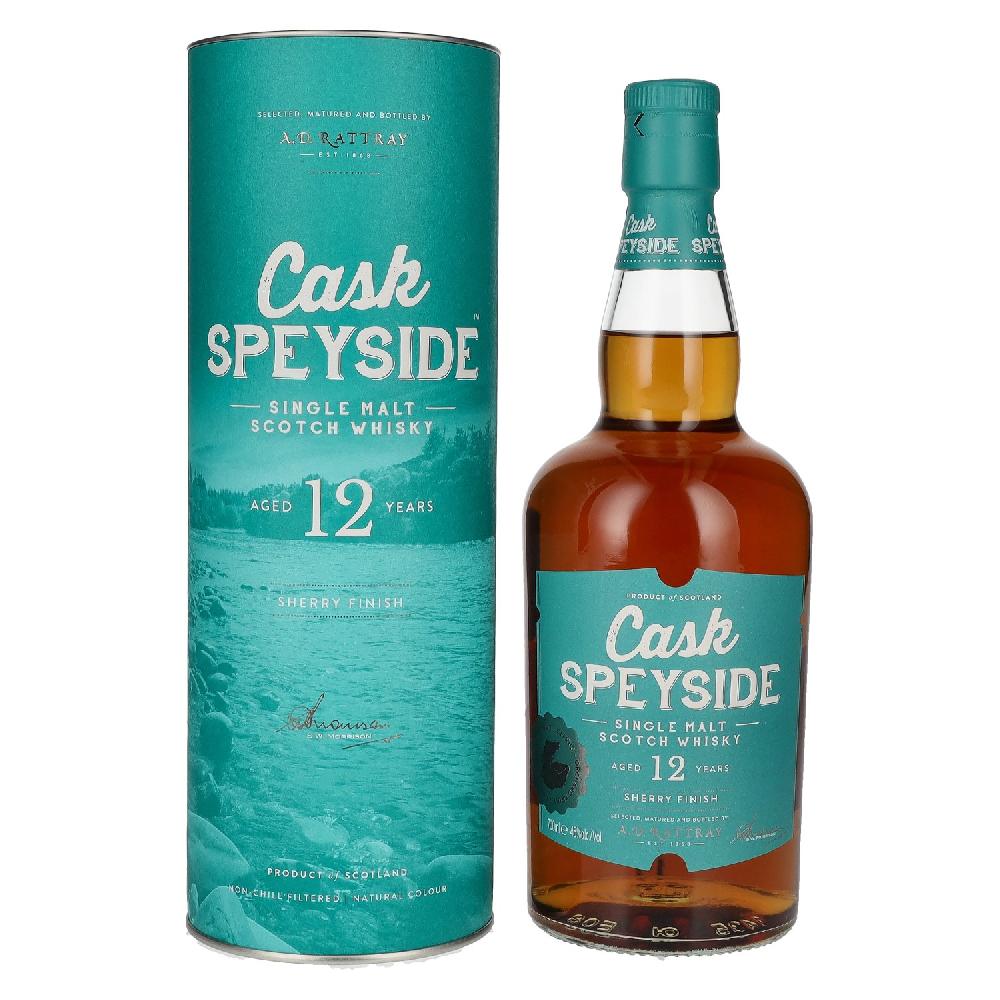 delicando A.D. Rattray Cask SPEYSIDE 12 Years Old Single Malt SHERRY FINISH 46% Vol. 0 7l in Geschenkbox