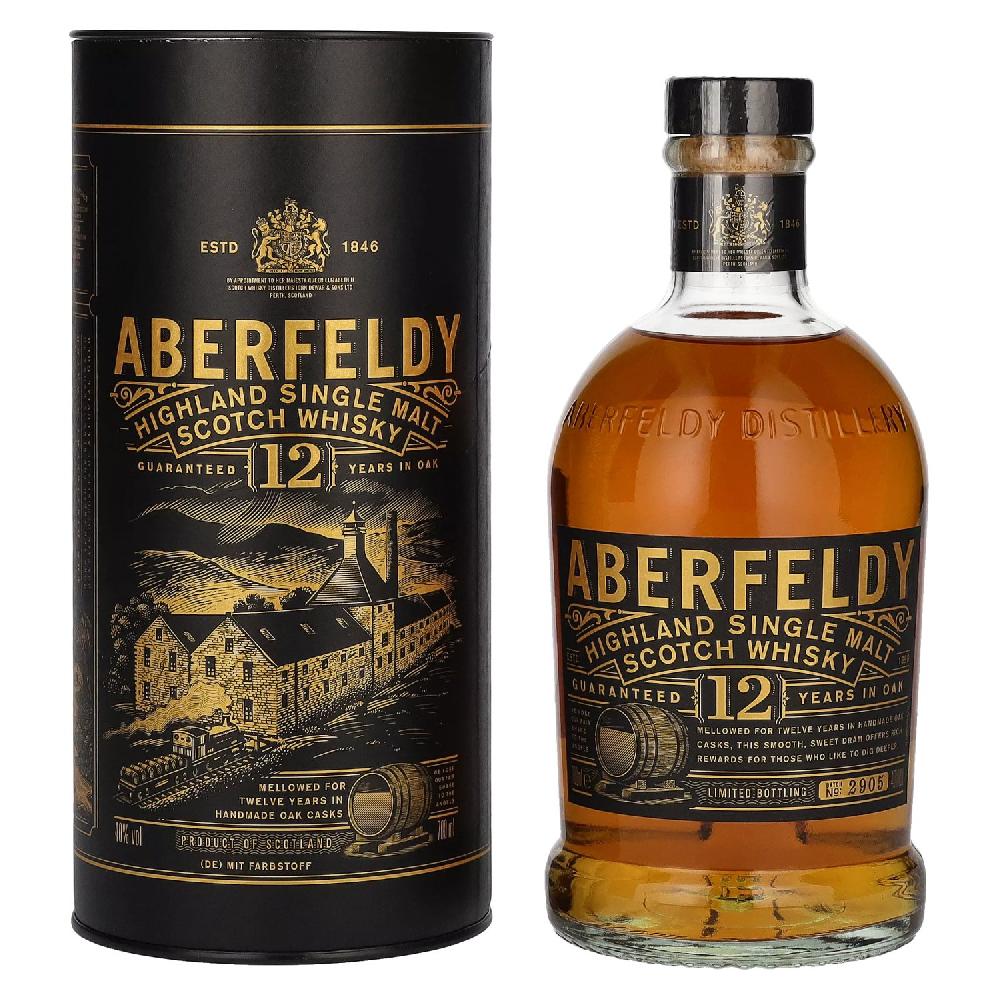 delicando Aberfeldy 12 Years Old Highland Single Malt 40% Vol. 0 7l in Geschenkbox