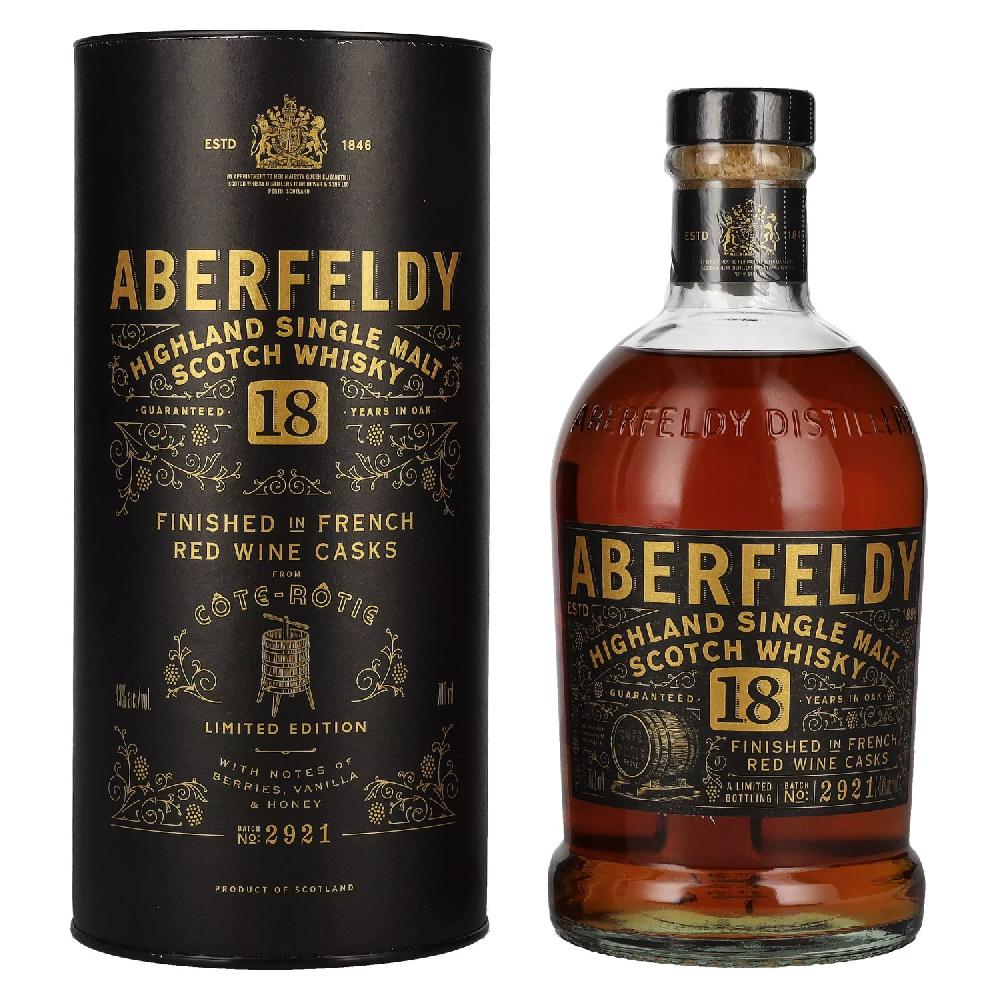 delicando Aberfeldy 18 Years Old Red Wine Casks CÔTE RÔTIE 43% Vol. 0 7l in Geschenkbox