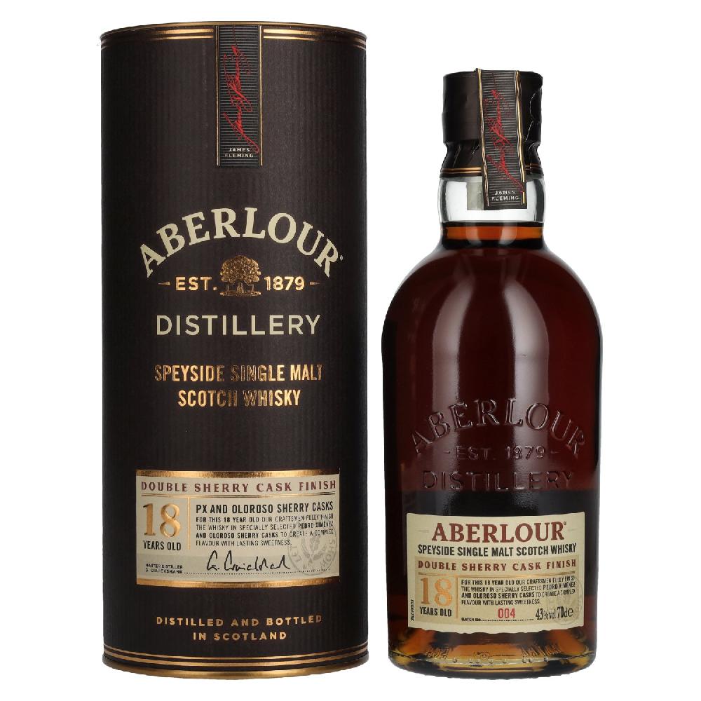 delicando Aberlour 18 Years Old Double Sherry Cask Finish Batch No. 004 43% Vol. 0 7l in Geschenkbox