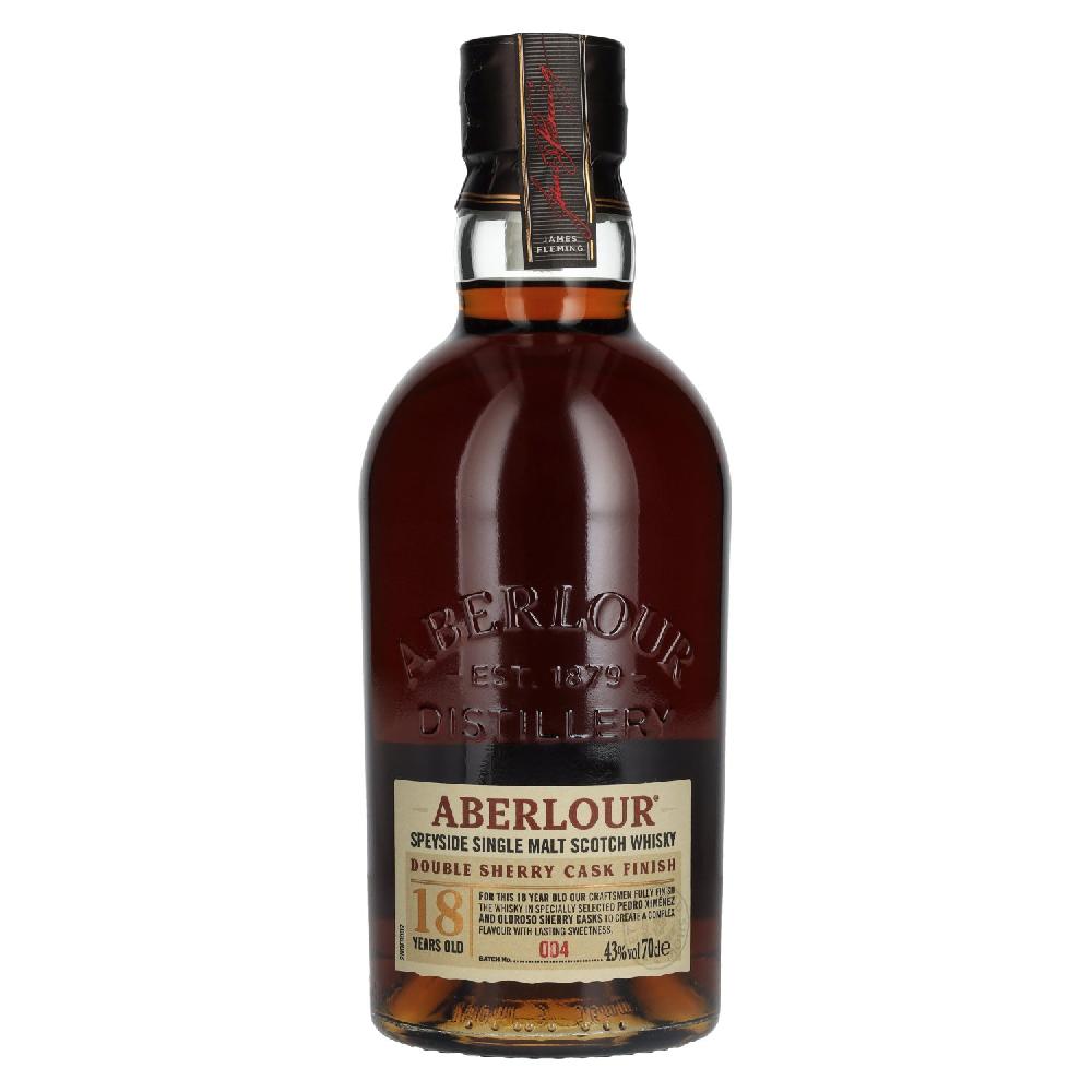 delicando Aberlour 18 Years Old Double Sherry Cask Finish Batch No. 004 43% Vol. 0 7l