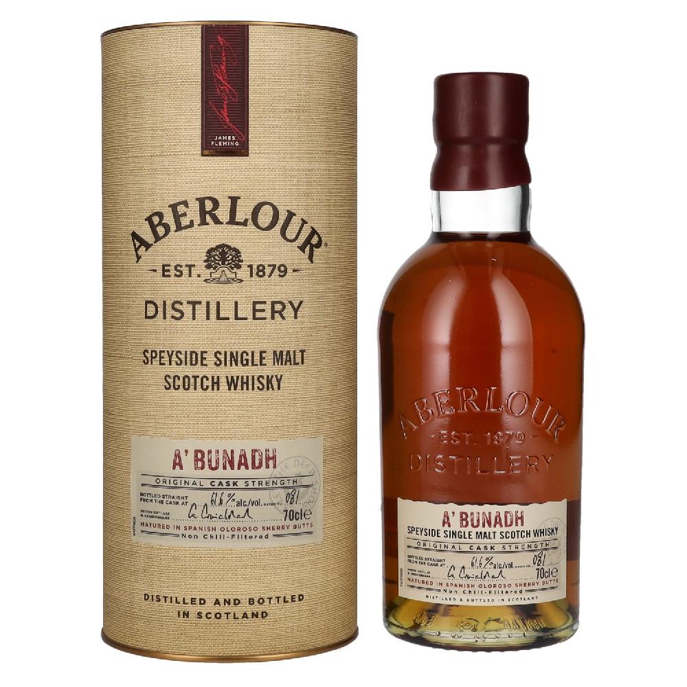 delicando Aberlour A'BUNADH Original Cask Strength Batch No. 81 61 6% Vol. 0 7l in Geschenkbox