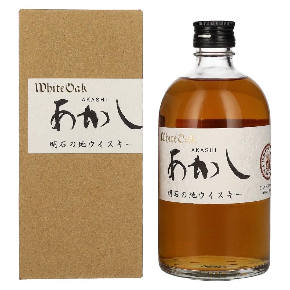 delicando AKASHI Japanese Blended Whisky 40% Vol. 0 5l in Geschenkbox
