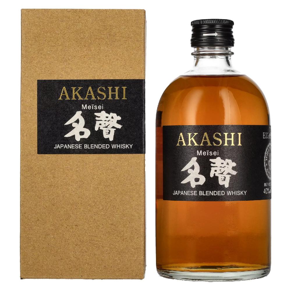 delicando AKASHI Meïsei Japanese Blended Whisky 40% Vol. 0 5l in Geschenkbox